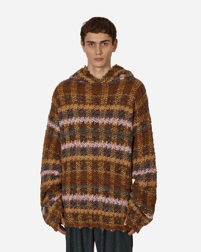 Vitelli Recycled Wool Multicolour Hooded Sweater In Multicolor
