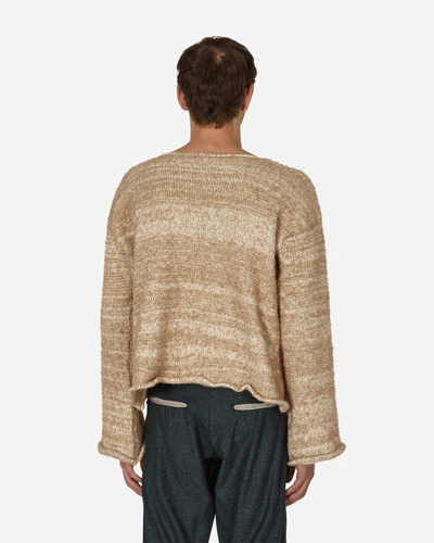 Vitelli Cosmic Rainbow Sweater In Beige