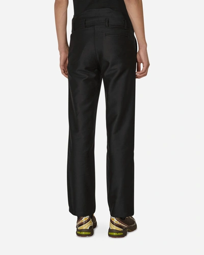 Shop Gr10k Block Fustian Raised Pants In Black