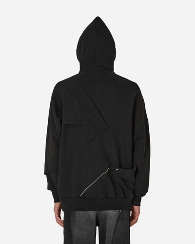 Undercoverism Panelled Hooded Sweatshirt In Black