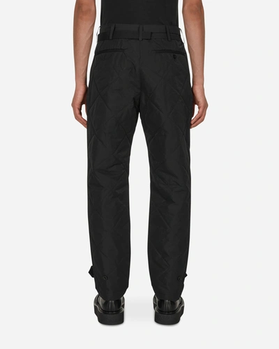 Shop Sacai Quilted Pants In Black