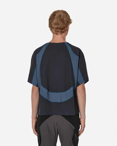 J.l-a.l Paneled T-shirt Dark In Grey