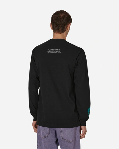 Shop Total Luxury Spa Cauleen Smith Ninjas In The Dark Longsleeve T-shirt In Black