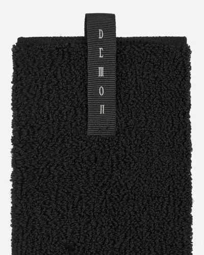 Demon Logo Socks In Black