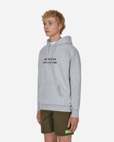 Shop Mister Green N°1 Hooded Sweatshirt In Grey