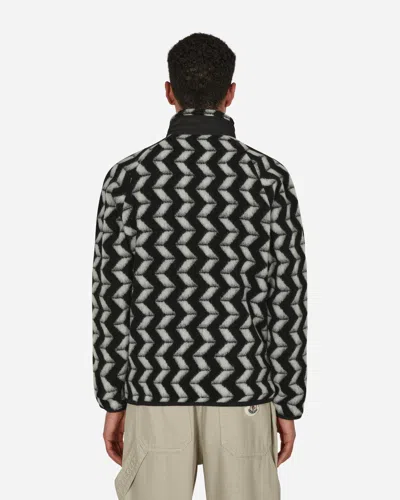 Pleasures Drifter Fuzzy Jacket Black In Black