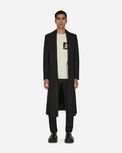 Shop Comme Des Garçons Homme Deux Wool Coat In Black