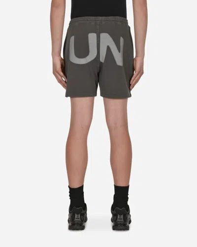 Slam Jam Boxy Shorts In Grey