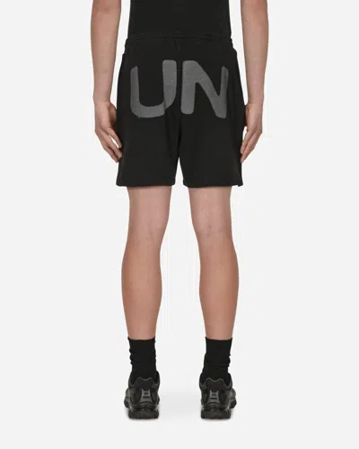 Slam Jam Boxy Shorts In Black