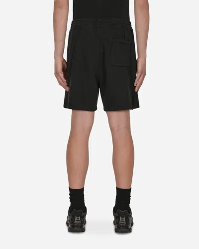 Slam Jam Panel Boxy Shorts In Black