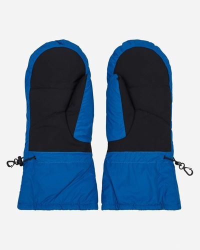 Shop Off-white Bounce Ski Mittens Gloves Blue In Black