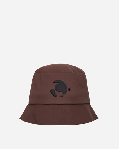 Shop Affxwrks Globe Bucket Hat In Brown