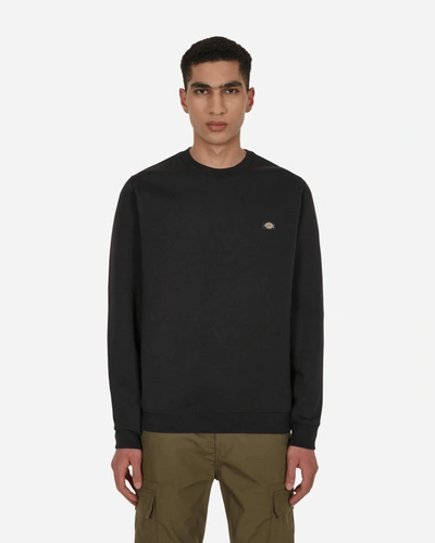 Shop Dickies Oakport Crewneck Sweatshirt In Black