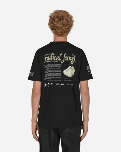 Space Available Upcycled Case Study T-shirt In Black