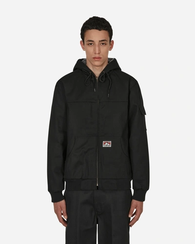 Shop Ben Davis Hooded Jacket In Black