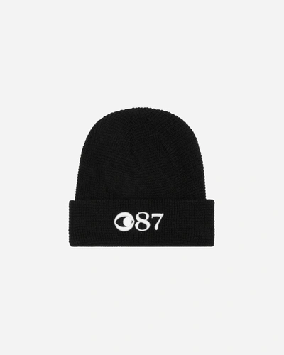 Shop Dcv 87 Always Whatching Beanie In Black