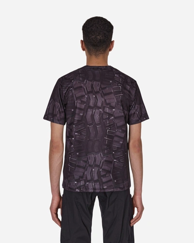 Comme Des Garcons Black Nike Vertical Triple Tick T-shirt In Black