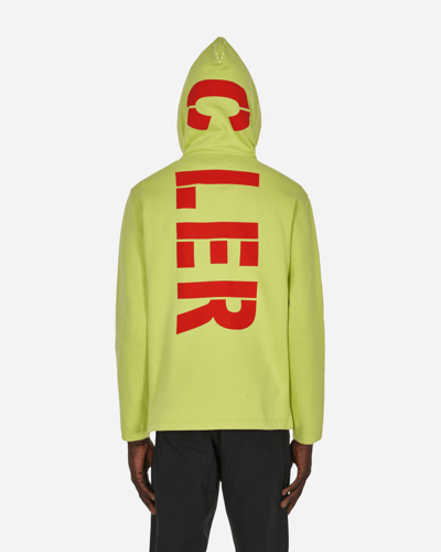 Shop Moncler Genius 5 Moncler Craig Green Printed Hooded Sweatshirt In Yellow