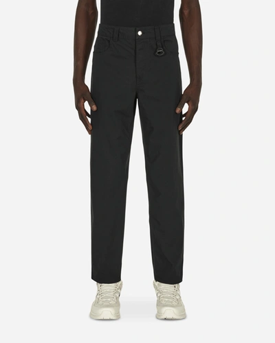 Shop Moncler Genius 5 Moncler Craig Green Cotton-blend Trousers In Black
