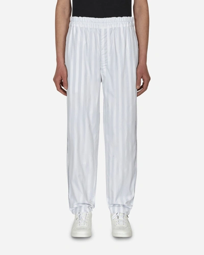 Shop Comme Des Garçons Shirt Stripe Trousers White In Multicolor