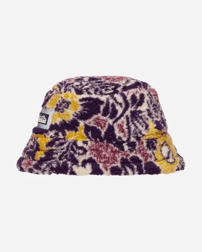 Aries Fleur Fleece Bucket Hat In Multicolor