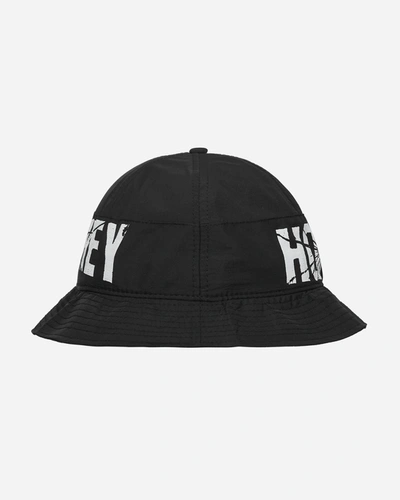 Shop Hockey Crinkle Bell Bucket Hat In Black