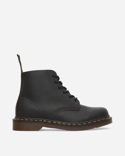 Shop Dr. Martens' Vintage 101 Leather Ankle Boots In Black