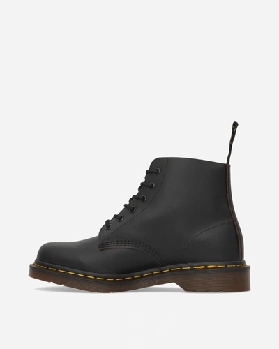 Shop Dr. Martens' Vintage 101 Leather Ankle Boots In Black