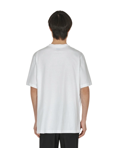 Shop Oamc Trace T-shirt In White