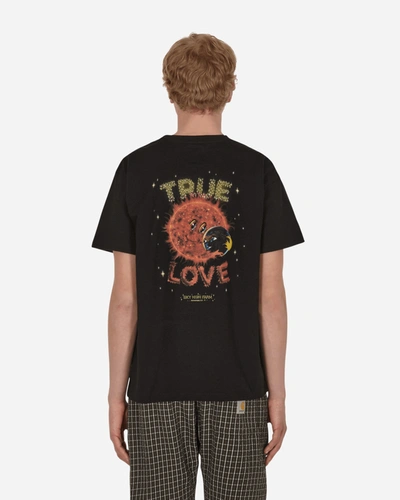 Shop Sky High Farm True Love T-shirt In Black