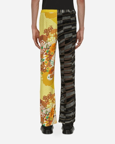 Shop Erl Elastic Wasitband Pants In Multicolor
