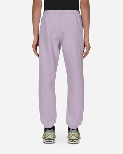 Shop Erl Fleece Sweatpants In Purple