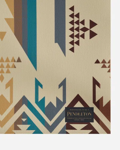 Pendleton White Sands Yoga Mat In Multicolor