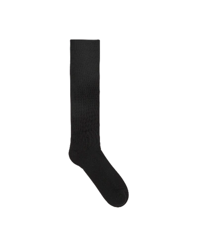 Shop Rick Owens Drkshdw Cotton Socks Black In Multicolor