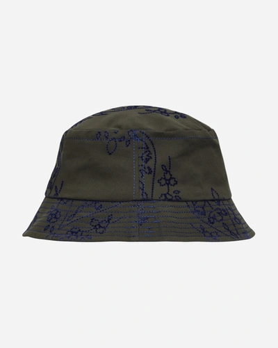 Paria Farzaneh Flock Hat Green In Multicolor