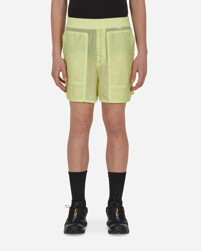 Shop Dries Van Noten Pooles Shorts In Yellow