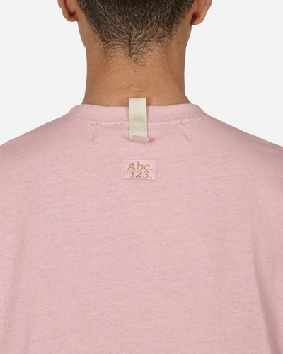 Shop Advisory Board Crystals Abc. 123. Pocket T-shirt In Pink