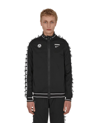 Shop Nike Special Project Acronym® Knit Jacket Black In Multicolor