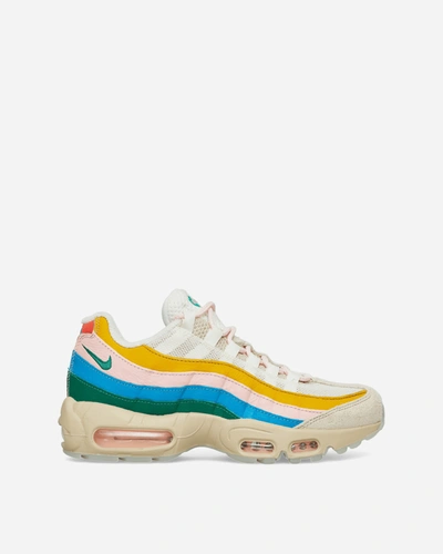 Nike Air Max Striped Leather, Suede And Mesh Sneakers In Multicolor | ModeSens