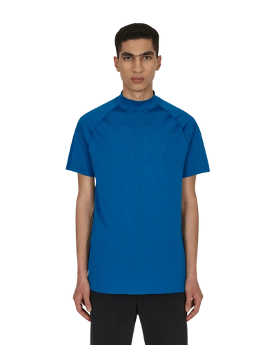 Shop Nike Special Project Mmw Yoga Top In Blue Jay