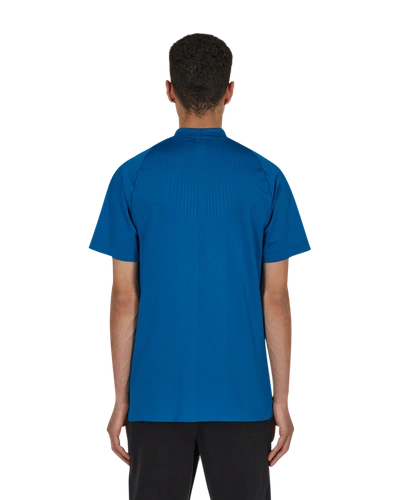 Shop Nike Special Project Mmw Yoga Top In Blue Jay