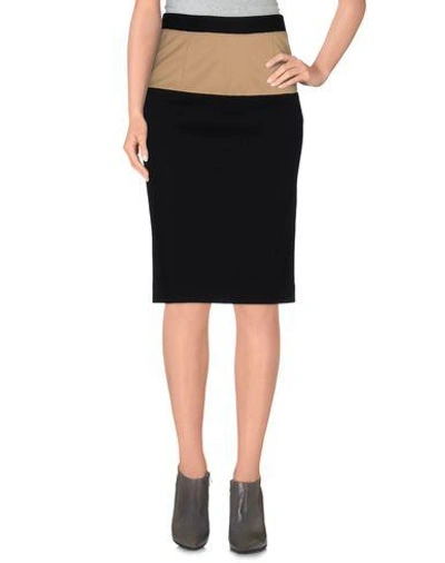 Shop Hoss Intropia Knee Length Skirt In Black