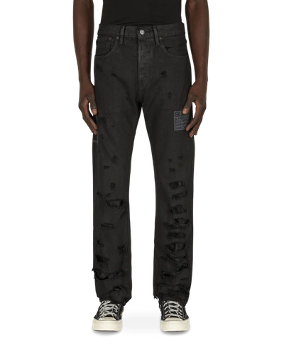 Shop Slam Jam Levi S® 501 Custom Pant In Black