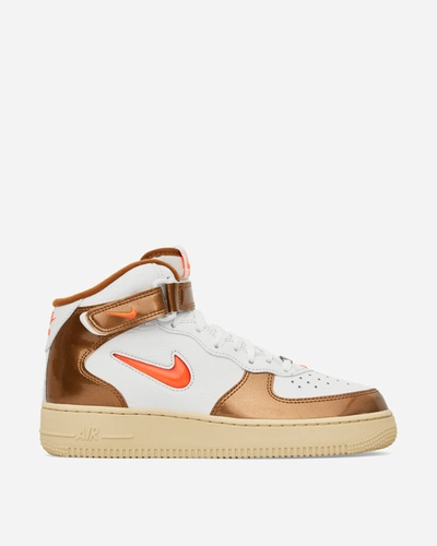 Shop Nike Special Project Air Force 1 Mid Qs Sneakers Brown In Multicolor