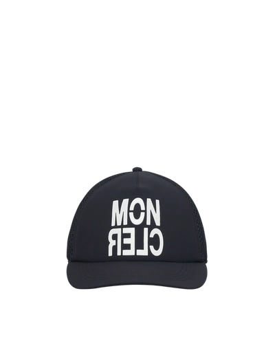 Shop Moncler Day-namic Baseball Cap In Black