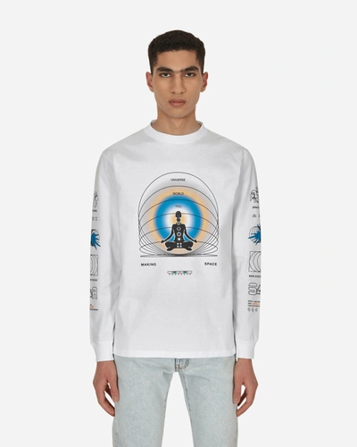 Shop Space Available Oneness Longsleeve T-shirt In White