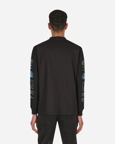 Shop Space Available Oneness Longsleeve T-shirt In Black