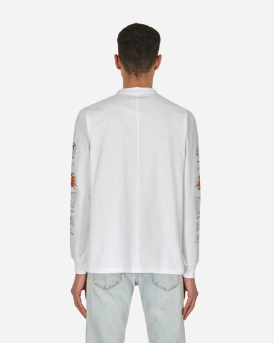Space Available Whole Being Longsleeve T-shirt In White