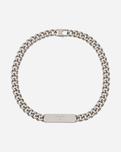 Shop Alyx Id Necklace In Silver