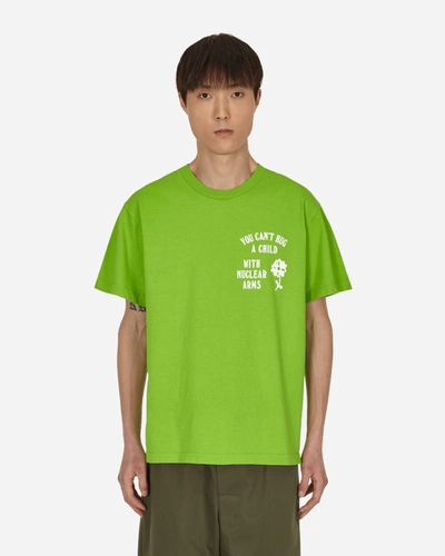 Shop Mr Green Nuclear Arms V2 T-shirt In Vegetable